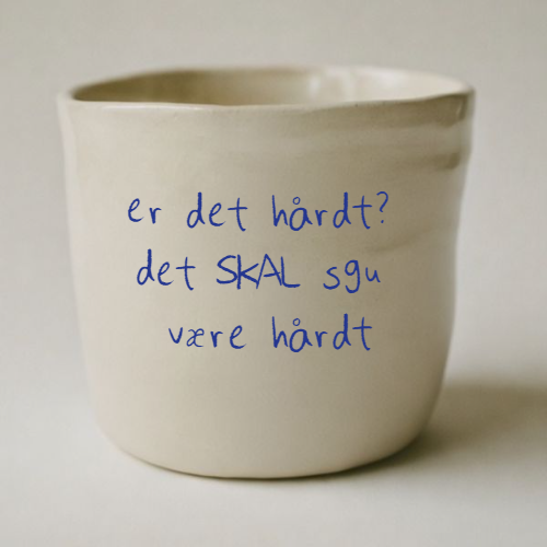er det hårdt? det SKAL sgu være hårdt